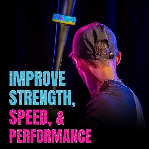 GoSports Baseball and Softball Bat Donut - 16 oz Baseball Drip Bat Weight for Youth and Adult - Blue or Pink thumbnail 4