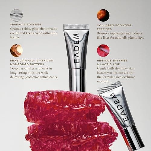 EADEM The Threesome: Three Mini Le Chouchou Lip Softening Balms, Lip Gloss for Women, Lip Plumper & Lip Mask, Overnight Hydrating & Moisturizing Luxury Lip Balm thumbnail 5