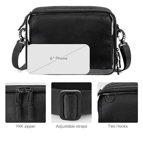 STEAMEDBUN Ita Bag Crossbody Small Ita Purse Pin Display Bag with Insert thumbnail 6