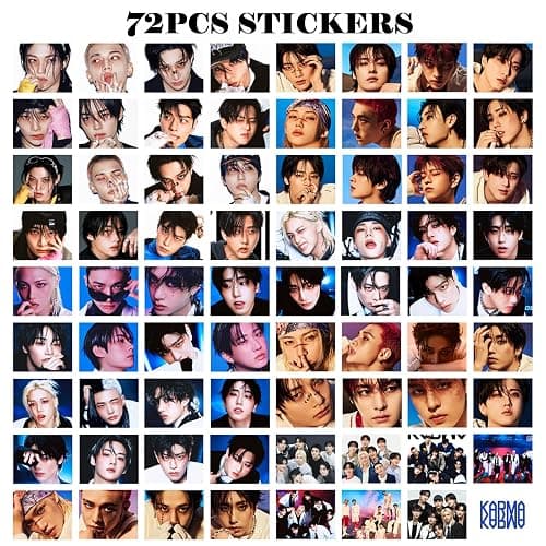 Stray Kids KARMA Album Photocards 127PCS KARMA Photo Card Set Stray Kids The 4th Album Merch Boys and Girls Card Set 55 PCS Photocard and 72 PCS Stickers Gift for STAY thumbnail 6