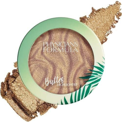 Physicians Formula Murumuru Butter Highlighter Makeup Face Powder Make Up, Champagne, Dermatologist Approved, - Image 1