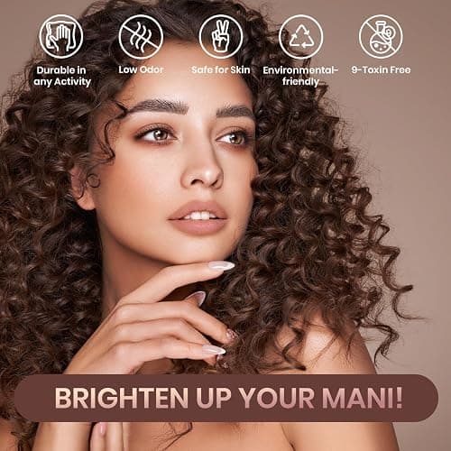 beetles Fall Gel Polish Set - Skin Tones Collection Nude Brown 6 Colors Gel, Polka Dot Nails Design Neutral Polish Soak off Uv Led Lamp Needed Manicure Diy Home thumbnail 6