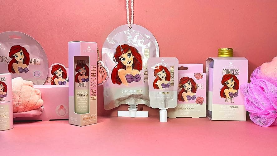 MAD Beauty Disney Pure Princess Ariel Hand Cream & Nail File Duo Set, Ginger Pear Fragranced, Enriched with Shea Butter, Relax, Unwind, Self-Care Routine, The Little Mermaid thumbnail 6