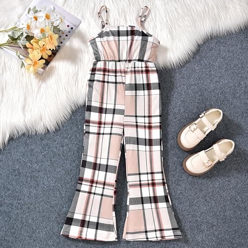 HIHA Girls Sleeveless Jumpsuits Outfit Long Sleeve Twist Front Tops Romper Clothes Set Size 4-12 thumbnail 8