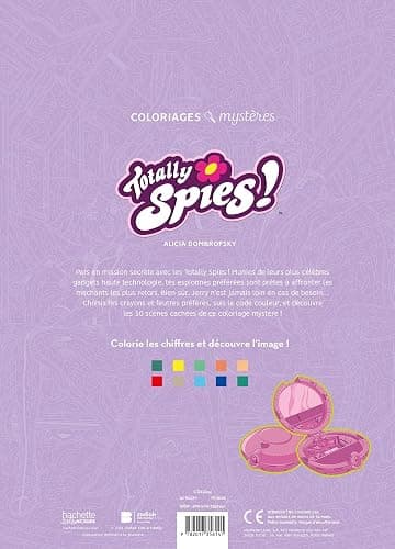 Coloriages mystères - Totally Spies: Coloriez les chiffres et découvrez l'image thumbnail 2