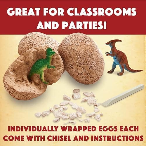 MindWare Dig It Up! Dinosaur eggs excavation kit thumbnail 3