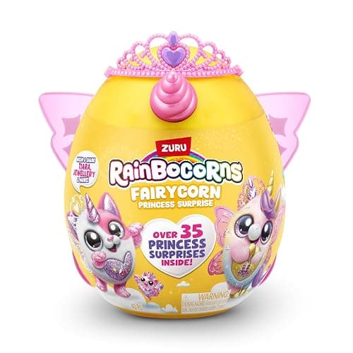 Rainbocorns Fairycorn Princess Surprise (Unicorn) by ZURU 11" Collectible Plush Stuffed Animal, Surprise Egg, Wearable Fairy Wings, Magical Fairy Princess, Ages 3+ for Girls, Children thumbnail 3