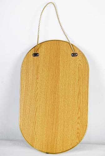 YCHMIR Oval Wall Mirror, Gold, Oval Shape, for Bathrooms and More (16x9.2 inch) thumbnail 6