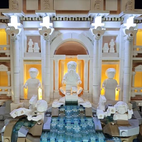 LightGo LED Kit for Lego 21062 Trevi Fountain Baroque Architecture | Lighting Only-Bricks Set Not Included (Remote Version) thumbnail 3