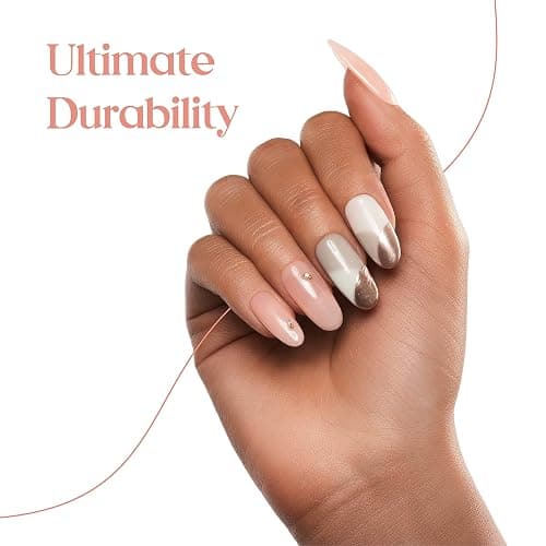 Beetles UV Gel Nagellack Nacktes Farbe, 15 ml Neutrale Cremebraun Gel Nagellack, LED Nagellampe Erforderlich Geschenk für Nagelkunst DIY Nagelstudio Heimmaniküre thumbnail 7