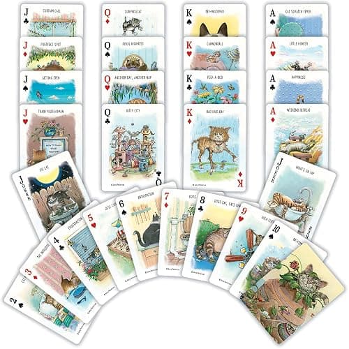 MasterPieces Officially Licensed Cats Playing Cards - 54 Card Deck for Adults thumbnail 2