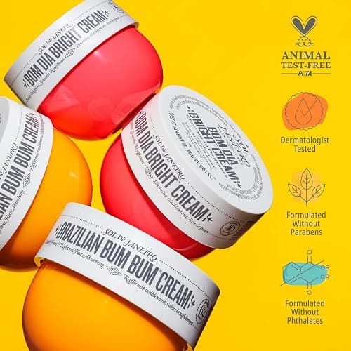 Sol de Janeiro Mini Body Cream Duo Brazilian Bum Bum & Bom Dia Bright Cream | Trial Set, Travel Size, Beauty Minis, 2 Piece Set 25 mL, $24 Value thumbnail 8