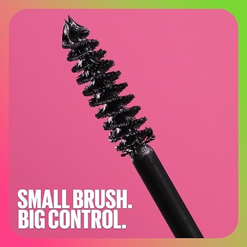 Maybelline Great Lash Washable Mascara Makeup, Volumizing Lash-Doubling Formula That Conditions As It Thickens, Blackest Black, 1 Count - BLACKEST BLACK - 0.43 Fl Oz (Pack of 1) thumbnail 4