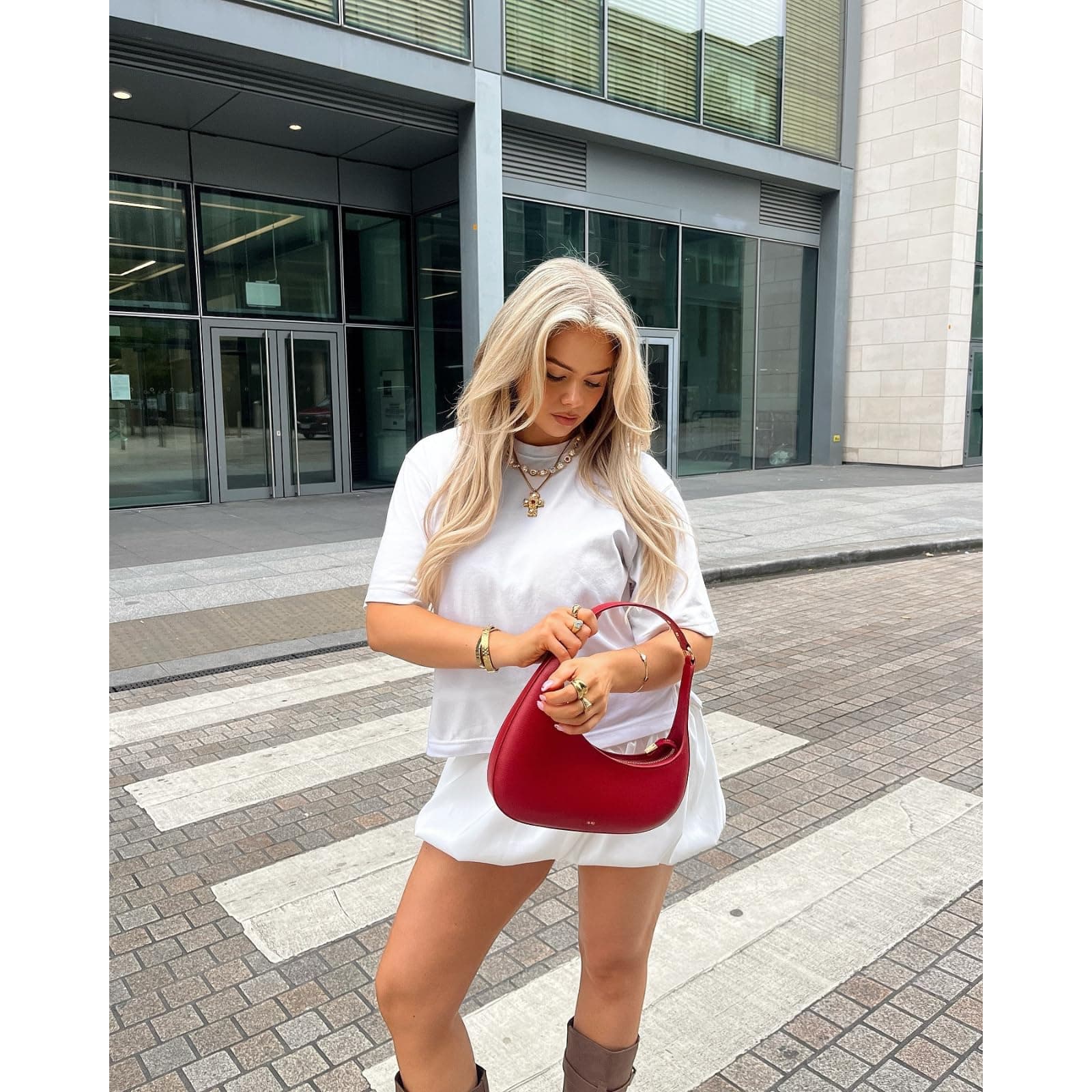 JW PEI Harlee - Bolsa de hombro para mujer thumbnail 2