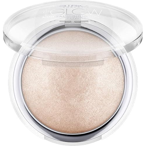 Catrice High Glow Mineral Highlighting Powder, Highlighter, Nr. 010, Nude, schimmernd, für trockene Haut, für unreine Haut, für Mischhaut, vegan, ölfrei, ohne Parfüm, ohne Alkohol, 1er Pack (8g) - Image 1