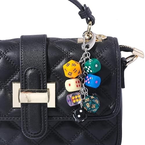 FunBoat Cute Cookie Bag Charm Keychain for Women, Fashion Handbag Charm Accessory - Key Chain Jewelry Gifts thumbnail 6