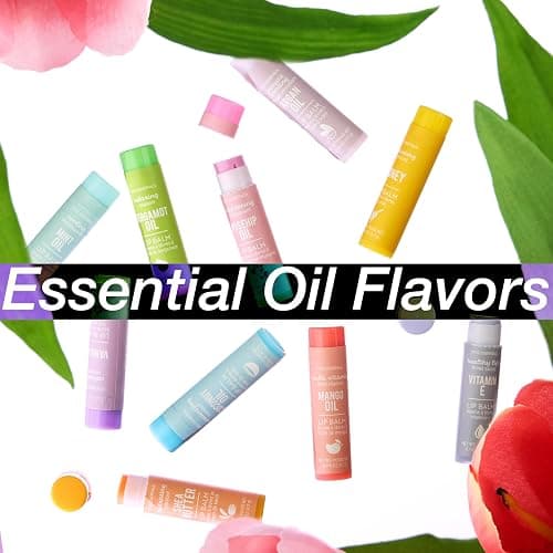 10pc Lip Balm Collection -Hydrating Lip Balms Infused- Enriched Lip Balm Set thumbnail 5