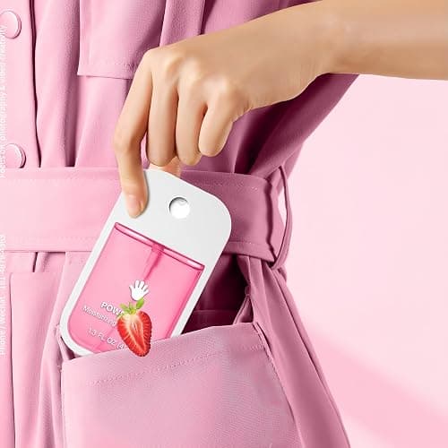 GKOKG Hand Sanitizer Spray, Portable Power Mist Hydrating Hand Sanitizers Spray Travel Size, Pocket Hand Sanitizer Multi-Flavor Cleanses Your Hands thumbnail 5
