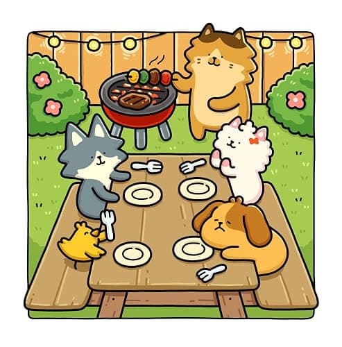 Comfy Days: Cozy and Funny Coloring Book for Adults and Teens thumbnail 3