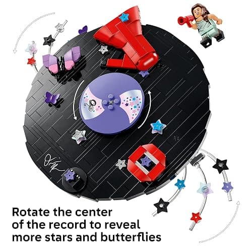 LEGO Editions Olivia Rodrigo's Vinyl 43028 | Collectible Building Toy for Girls & Boys, Ages 10+, Olivia Rodrigo Minifigure, Bedroom Decor, 360 pieces, Gift for Birthdays thumbnail 4