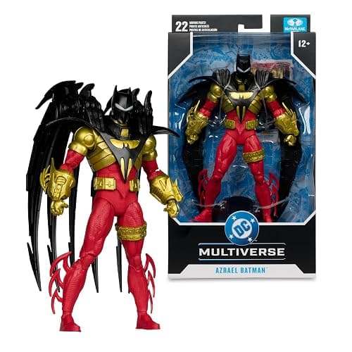 McFarlane Toys- DC Multiverse Azrael Batman (Knightquest) 7in Action Figure thumbnail 7