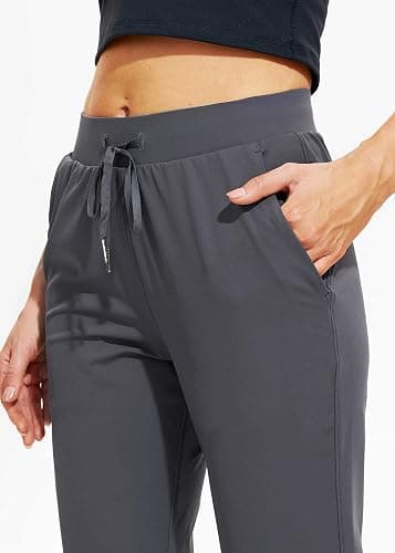 Libin Women's Joggers Pants Athletic Running Petite/Regular/Tall Sweatpants with Pockets Tapered Casual Workout Pants thumbnail 3