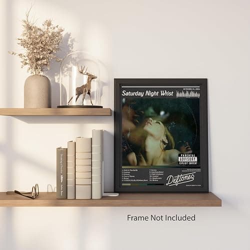 ZUKIY Saturday Night Wrist Deftones Dreamscape - Rock Poster Wall Art 8x10 Unframed - Metal Band Inspired Decor for Bedroom Studio Office - Emo Goth Aesthetic Tapestry Style Print for Music Lovers thumbnail 7