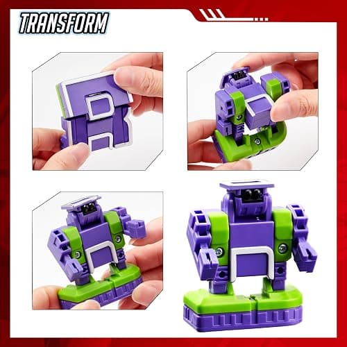 JOYIN Alphabet Robots Toys for Kids, ABC Learning Toys, Alphabots, Letters, Toddlers Education Toy, Carnival Prizes, Christmas, Treasure Box and Prize for Classroom thumbnail 5