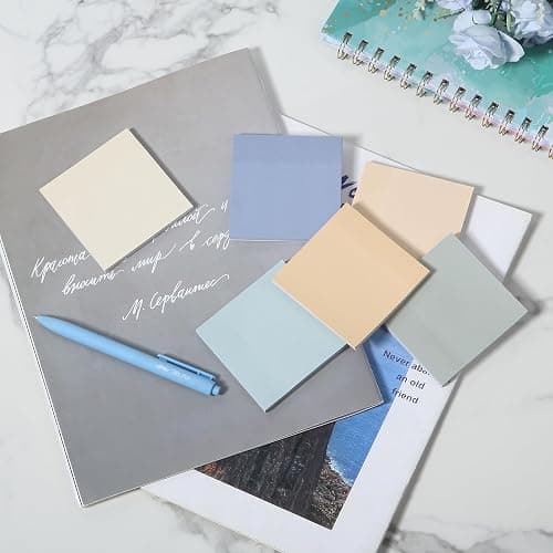 Mr. Pen- Sticky Notes, 3"x3", 12 Pads, 600 Sheets, Soft Vintage Colors, Sticky Notes Bulk, Self-Stick Note Pads, Perfect for Office, School, Home, Study & Organization thumbnail 7