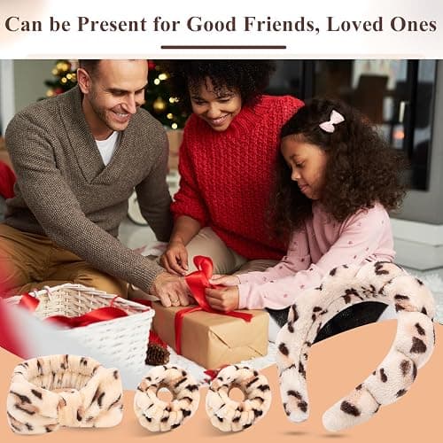 ATROCH Puffy Spa Headband & Wristband Set – Cute Makeup & Skincare Headband for Washing Face, Soft Toweling Set for Teen Girls, Best Birthday or Christmas Presents for Teenage Girls thumbnail 7