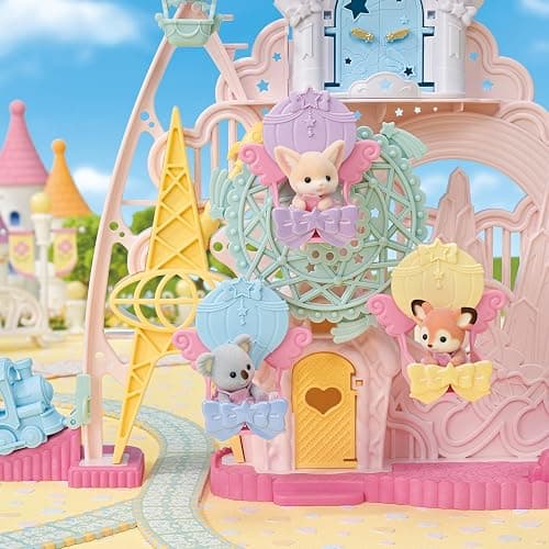 Calico Critters Baby Dream Amusement Park, Dollhouse Playset with 1 Collectible Doll Figure thumbnail 5