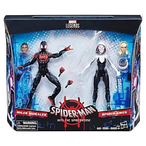 Marvel Legends Spider-Man Miles Morales Spider-Gwen Spider-Verse Exclusive - Image 1