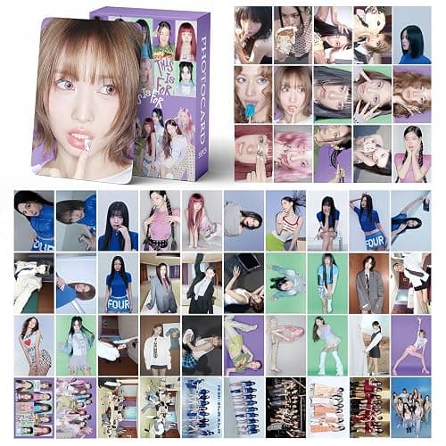 PYAJUU TWICE Photocrds KPOP This Is For Album Photo Cards 55PCS Twice Lomo Cards World Tour Greetings Cards Gift for Fans thumbnail 3