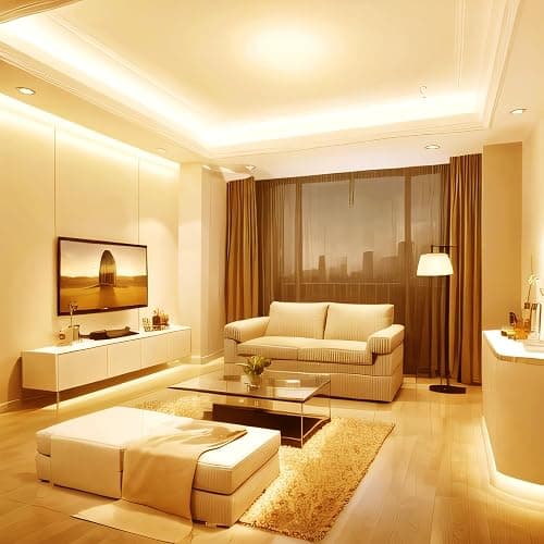 RadiantFlux 30ft Warm White Led Strip Lights for Living Room, Home Decor, 540 LEDs, Dimmable, Super Bright Flexible LED Light Strips for Bedroom, Kitchen, Vanity Mirror, House Warming Gifts New Home thumbnail 6