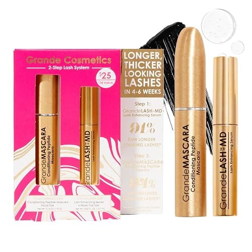 Grande Cosmetics Lash & Brow Care Systems – Multi-Step Enhancing Sets for Longer, Fuller, Healthier Look - Image 1