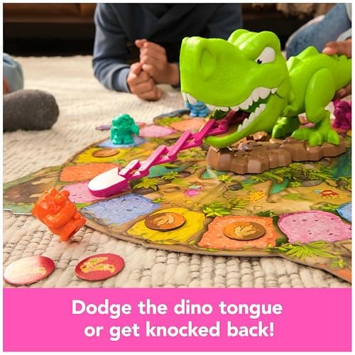 Spin Master Games, Snack-O-Saurus Rex, Interactive Dinosaur Toy for Kids, Board Games for Family Night, 2-4 Players, for Ages 5 & Up thumbnail 5