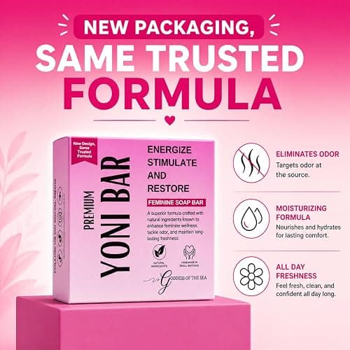 Premium Yoni – Natural Feminine Care Soap for pH Balance, Odor Control & Hydration | Organic Herbal Ingredients | Gentle Yet Effective for Daily Intimate Hygiene | Handmade & Vegan (3oz) thumbnail 5