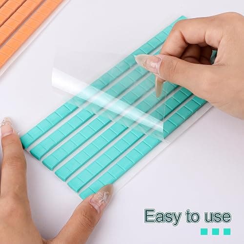 Feosky Adhesive Poster Sticky Tack Putty, Reusable and Removable Adhesive Putty, Mounting Putty for displaying Wall Paintings, Picture, Decoration, Crafts (Blue, Pack of 3) thumbnail 3