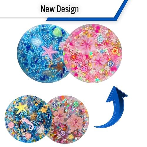 Generic Picky Pad 2 Pcs - Multicolor Fidget Pads, Fidget Toy for Skin Picking, Trichotillomania & Dermatillomania, ADHD Pick Pad, Sensory, Adult thumbnail 5