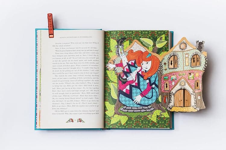 Alice au Pays des Merveilles suivi de L'autre côté du miroir: Illustré et animé par MinaLima thumbnail 12