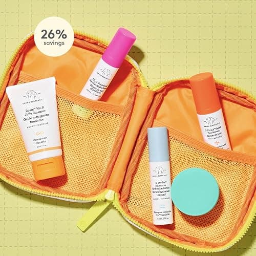 Drunk Elephant The Littles Kit - 5 Travel-Friendly A.M. and P.M. Essentials - Clean Clinical Skincare - Cruelty-Free - Dermatologist-Tested - Free of Essential Oils, Silicones, and Fragrance thumbnail 2