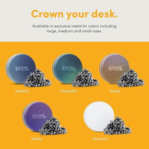 Speks Original Crags Ferrite Putty | 150+ Ferrite Stones in a Tin, Fidget Toy for Stress Relief, Sensory Desk Toy for Adults & Teens 14+ | Dandy, Small thumbnail 6