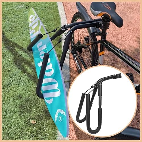 Surfboard Bike Rack,Bicycle Surfing Carrier Mount,Moped and Bike Surf Rack thumbnail 7