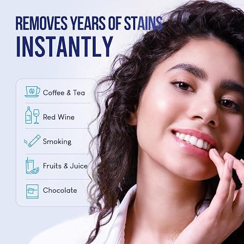 VieBeauti Teeth Whitening Kit with LED Light for Sensitive Teeth, 35% Carbamide Peroxide, Remineralizing Gel for Fast Results Mint thumbnail 4