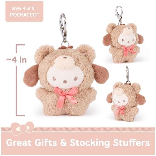 Sanrio Blind Bag - Sanrio Hello Kitty and Friends Café Latte Surprise Plush Toy, Mystery Unboxing Stuffed Animal for Ages 1 and Up, Multicolor, 3.5” (1 of 6 Styles) thumbnail 5