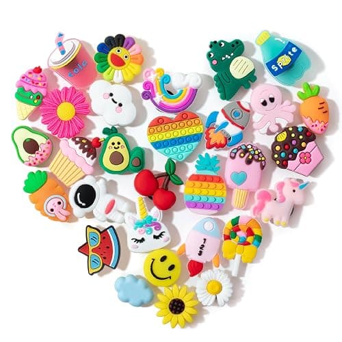 Mr. Pen- Different Charms, 30, 50, 60 Pcs, PVC Random Decoration Charms for Decoration thumbnail 6