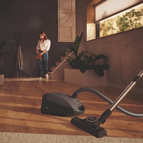 Miele Classic C1 Pure Suction Bagged Canister Vacuum, Graphite Grey - Portable, Household thumbnail 9