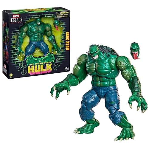 Marvel Legends Series Hulk 2099, Hulk 2099 Comics Collectible 15-cm-scale Action Figure Set | Marvel Legends The Incredible Hulk 7 Inch Action Figure Deluxe - Hulk 2099 thumbnail 3