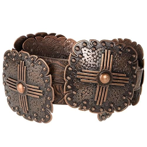 Angel Ranch 1" Brown Ladies' Fashion Belt - Image 1