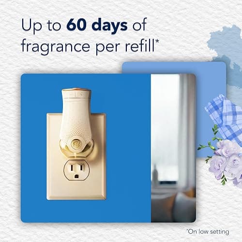 Glade PlugIns Refills Air Freshener, Scented and Essential Oils for Home and Bathroom, Clean Linen, 6.7 Fl Oz, 10 Count thumbnail 2